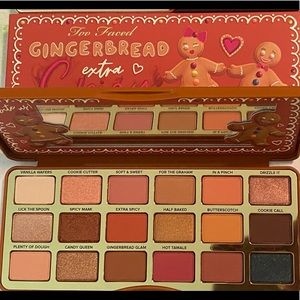 Too Faced Gingerbread Extra Spicy LE eyeshadow palette